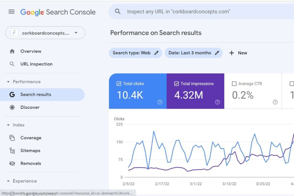 google search console